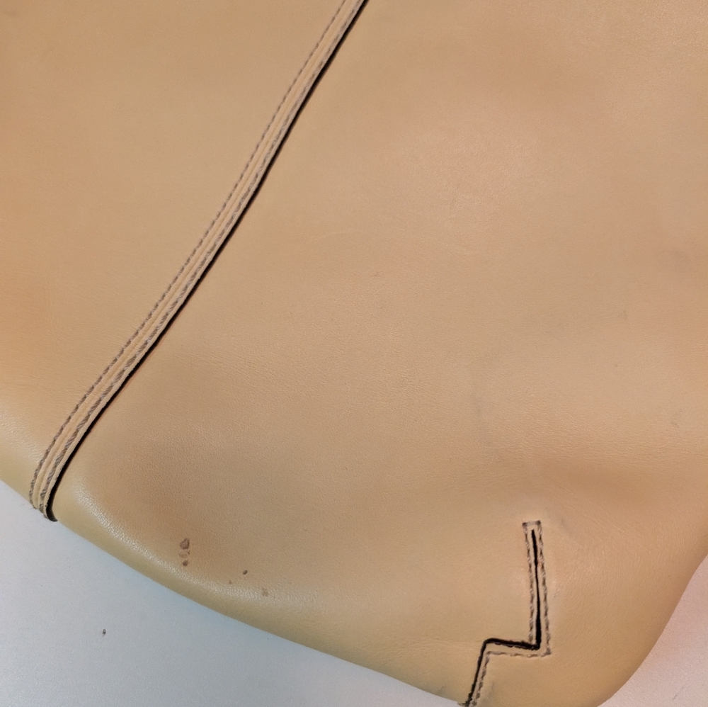 Vintage Coach Yellow Leather Bleecker Crossbody Shoulder Bag F13355 - Picture 7 of 14
